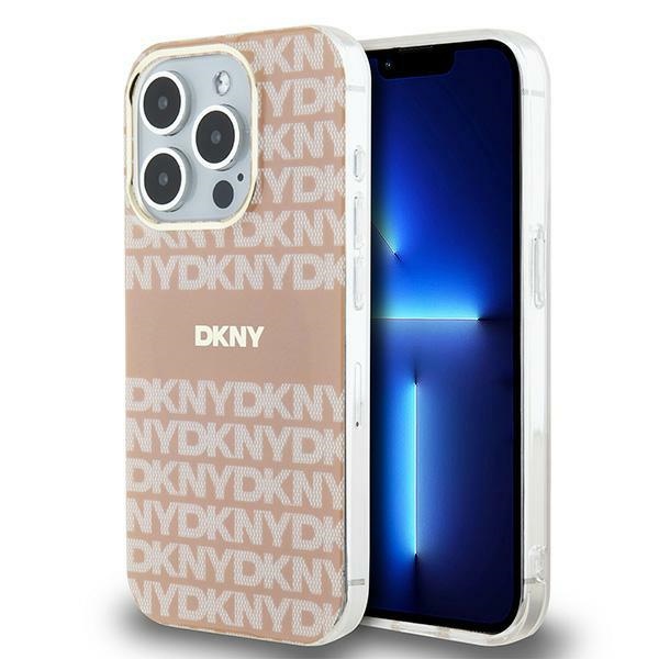 DKNY MagSafe dėklas iPhone 14 Pro – rožinis