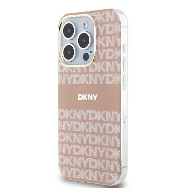 DKNY MagSafe dėklas iPhone 14 Pro – rožinis