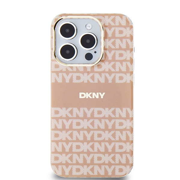 DKNY MagSafe dėklas iPhone 14 Pro – rožinis
