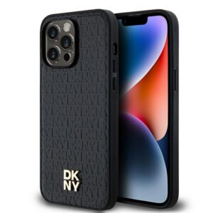DKNY MagSafe dėklas iPhone 14 Pro – juodas