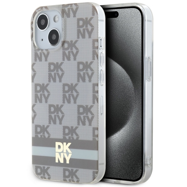 DKNY MagSafe dėklas iPhone 15/14/13 6.1 – smėlio