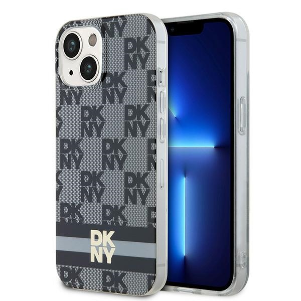 DKNY MagSafe dėklas iPhone 15/14/13 6,1" – juodas