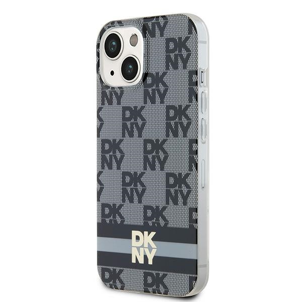 DKNY MagSafe dėklas iPhone 15/14/13 6,1" – juodas