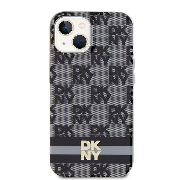 DKNY MagSafe dėklas iPhone 15/14/13 6,1" – juodas