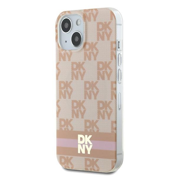 DKNY MagSafe dėklas iPhone 15/14/13 – rožinis
