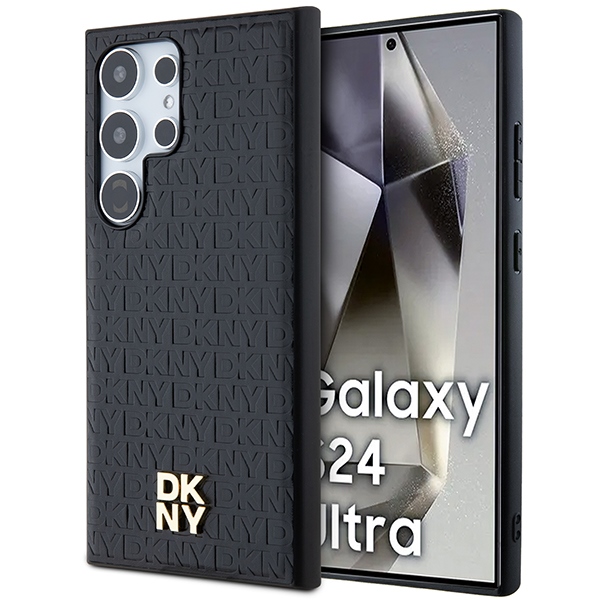 DKNY MagSafe dėklas Samsung Galaxy S24 Ultra – juodas