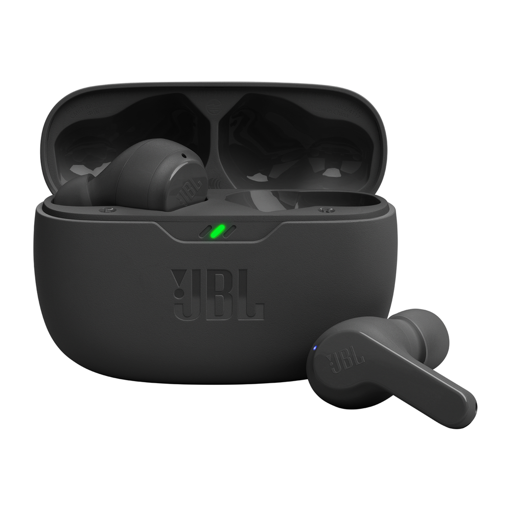 JBL Wave Beam belaidės in-ear ausinės Bluetooth 5.2 IP54 IPX2 - juodos