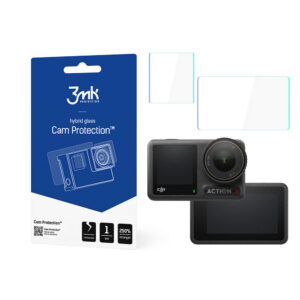 3mk cam apsauga protective glass skirtas DJI osmo action 4