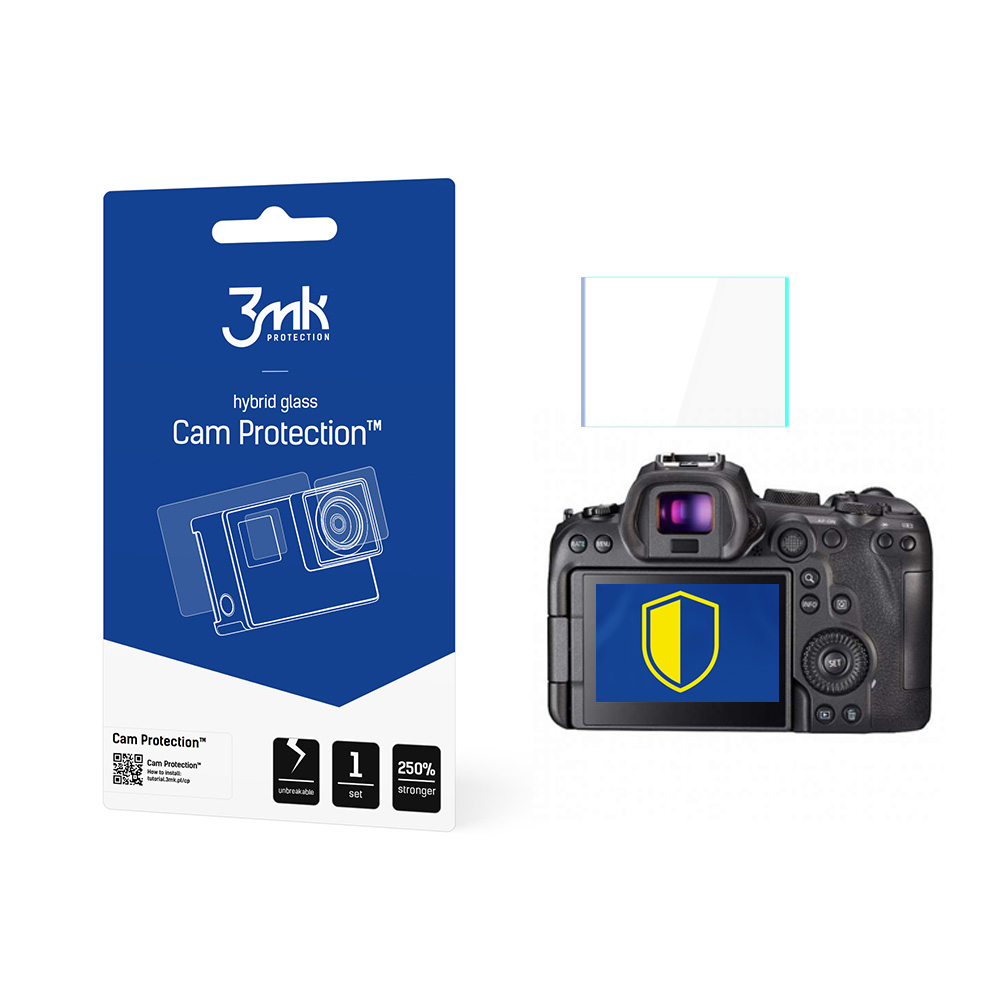 3mk Cam Protection stiklas Canon EOS R6