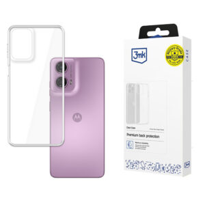 3mk skaidrus dėklas, skirtas Motorola Moto G24 - skaidrus