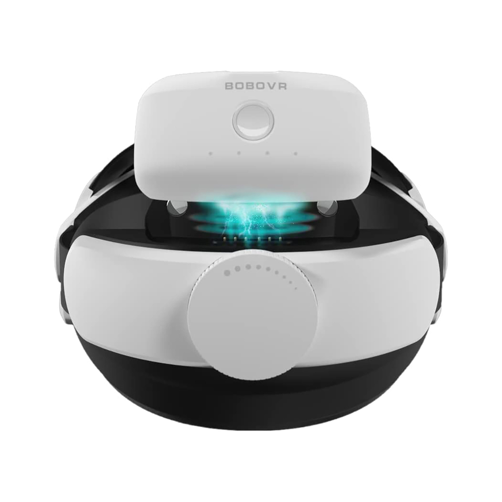 BoboVR B2 išorinė baterija BoboVR M1 / M2 / M3 dirželiams su 5200 mAh talpa - Balta