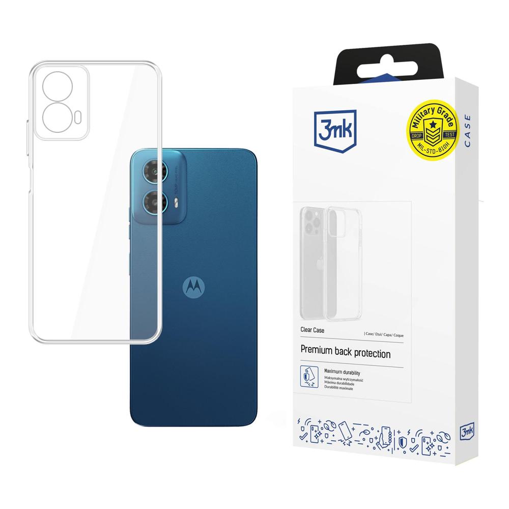 3mk Skaidrus Motorola Moto dėklas G34 5G - skaidrus