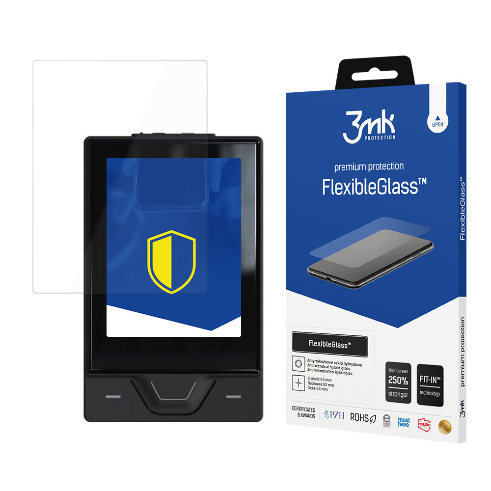 3mk FlexibleGlass™ hibridinis stiklas ant Yanosik RS