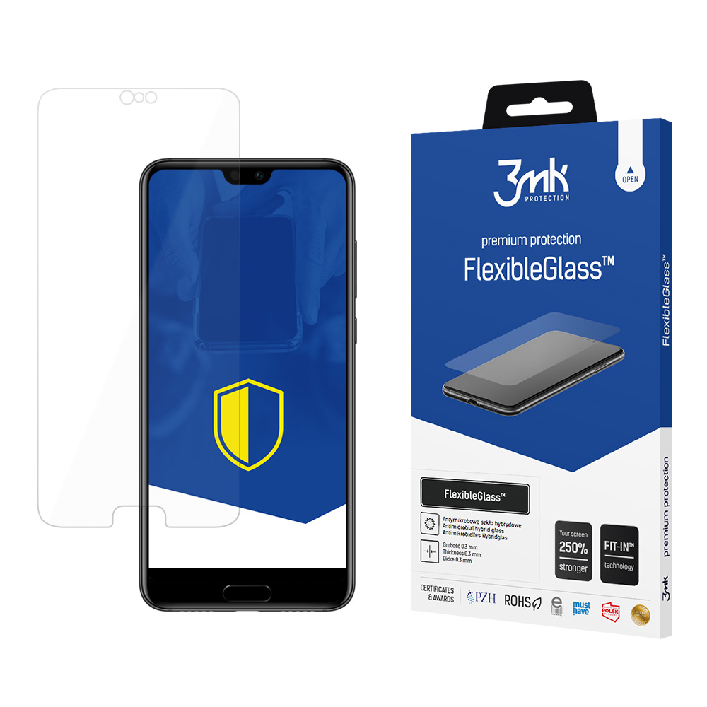 3mk FlexibleGlass™ hibridinis stiklas Huawei P20 Pro