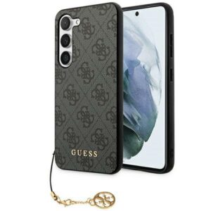 Guess 4G Charms dėklas Samsung Galaxy A35 – juodas