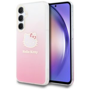Hello Kitty IML Gradient dėklas Samsung Galaxy A55 – rožinis