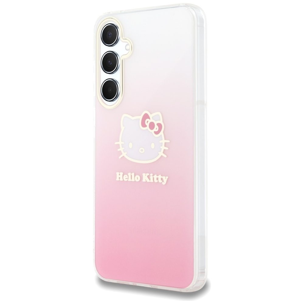 Hello Kitty IML Gradient dėklas Samsung Galaxy A55 – rožinis