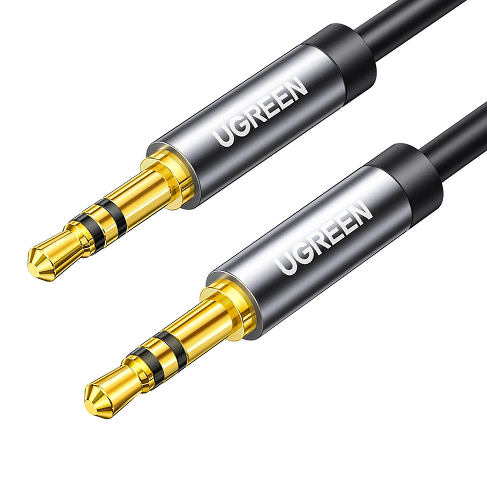 Ugreen AV119 10736 garso kabelis mini jack 3.5mm / mini jack 3.5mm 3m - juodas