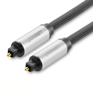 Ugreen AV108 10540 optinis Toslink/SPDIF kabelis 2m - pilkas