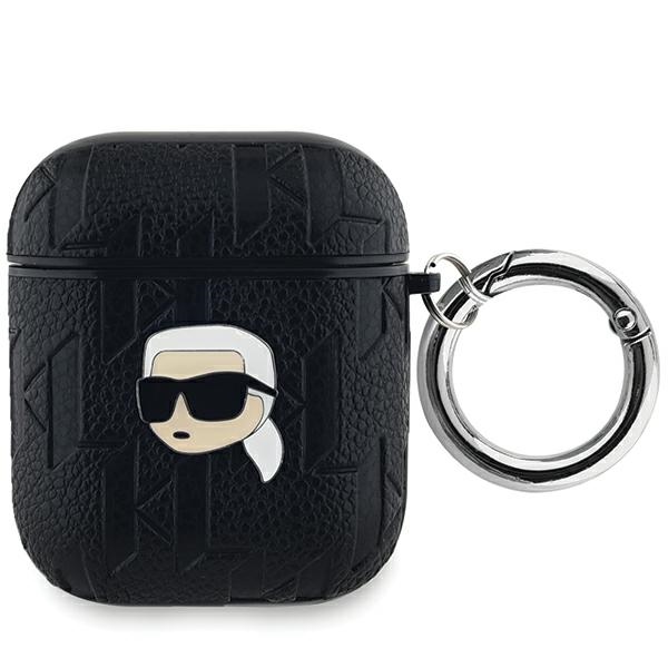 Karl Lagerfeld Karl Head dėklas AirPods 1/2 – juodas