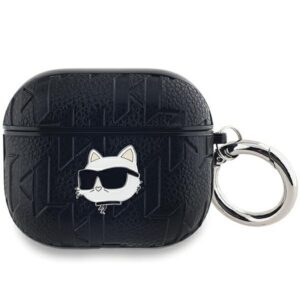 Karl Lagerfeld AirPods 3 dėklas „Choupette Head“ – juodas