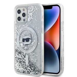 Karl Lagerfeld MagSafe dėklas iPhone 12/12 Pro – skaidrus