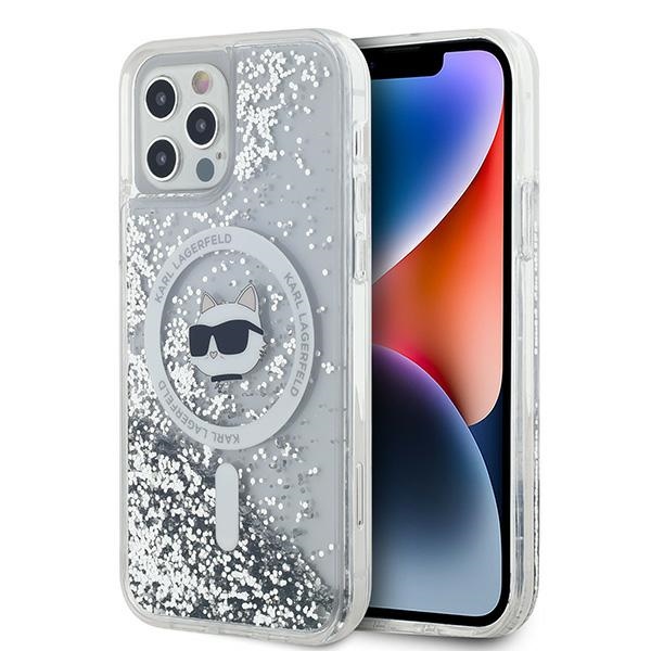 Karl Lagerfeld MagSafe dėklas iPhone 12/12 Pro – skaidrus