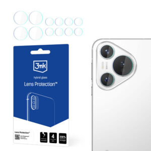 Hibridinis stiklas kameros objektyvui 3mk Lens Protection skirtas Huawei Pura 70