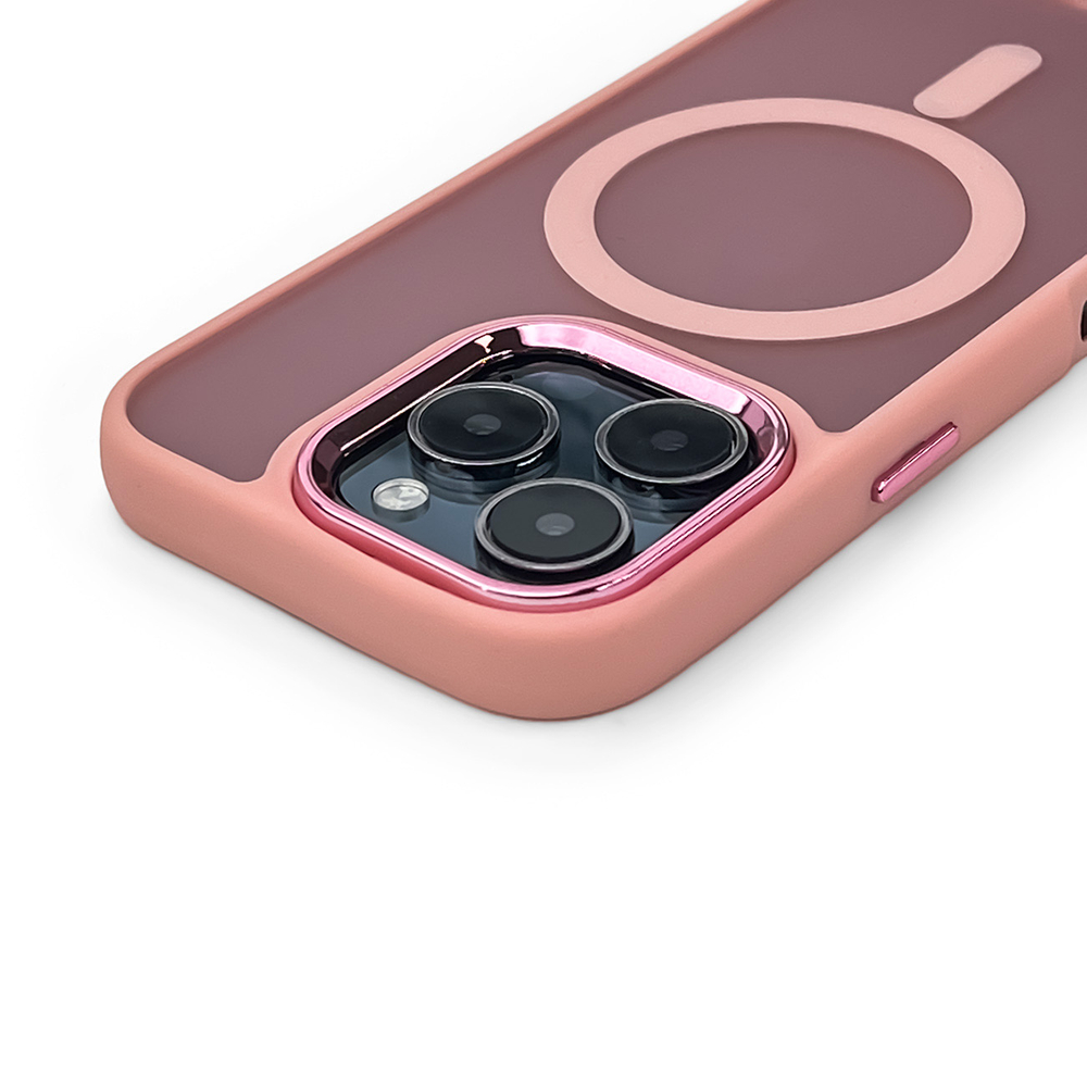 MagSafe magnetinis dėklas iPhone 16 Pro Max – rožinis