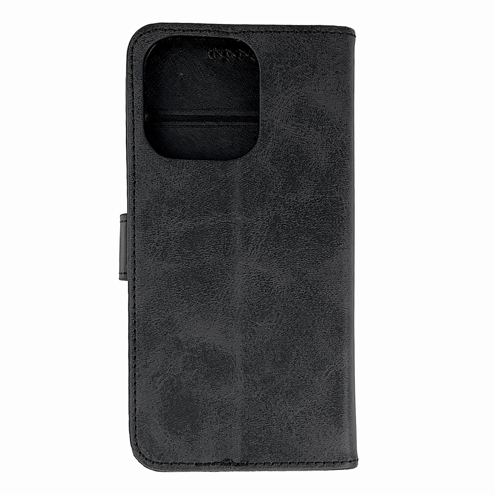 Odinis atverčiamas dėklas iPhone 16 Pro Max – juodas
