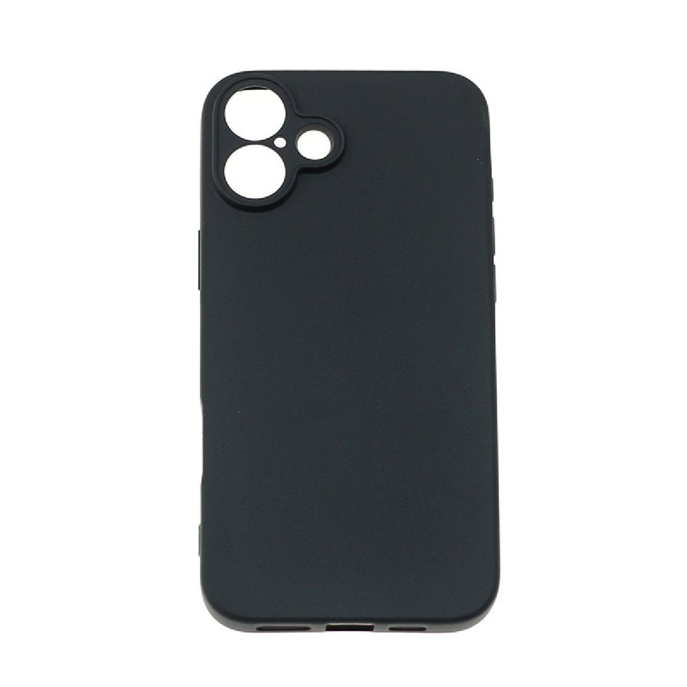 Plonas TPU dėklas iPhone 16 Plus – juodas