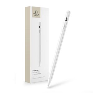 Jutiklinis rašiklis Tech-Protect Digital Magnetic iPad, baltas