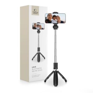 Selfie lazda Tech-Protect L01S Bluetooth su trikoju, juoda