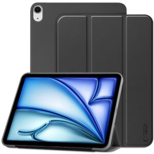 Dėklas Tech-Protect SmartCase iPad Air 10.9" 4 / 5 / 2020-2022 / 11" 6 / 7 / 8 / 2024-2026, juodas