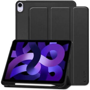 Dėklas Tech-Protect SmartCase Pen iPad Air 10.9 / 11 colių (2020-2022 / 2024-2026) Juodas