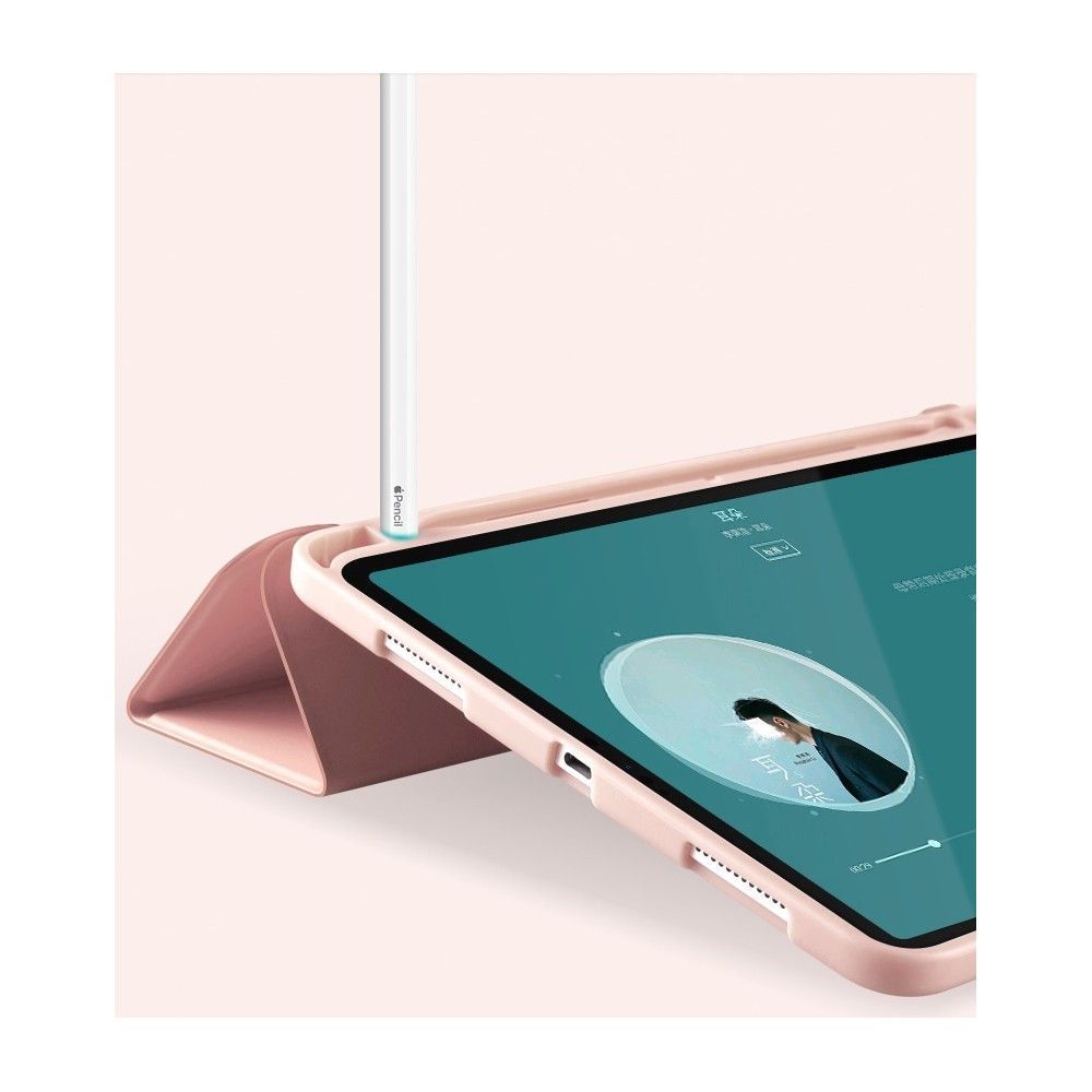 Dėklas Tech-Protect SmartCase Pen iPad 10.2 (7 / 8 / 9 gen., 2019-2021), rožinis