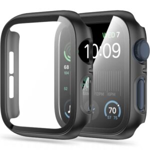 Dėklas Tech-Protect Defense360 Apple Watch 4/5/6/SE 1/2/3 (44mm) Juodas
