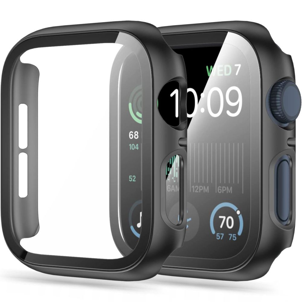Dėklas Tech-Protect Defense360 Apple Watch 4/5/6/SE 1/2/3 (44mm) Juodas