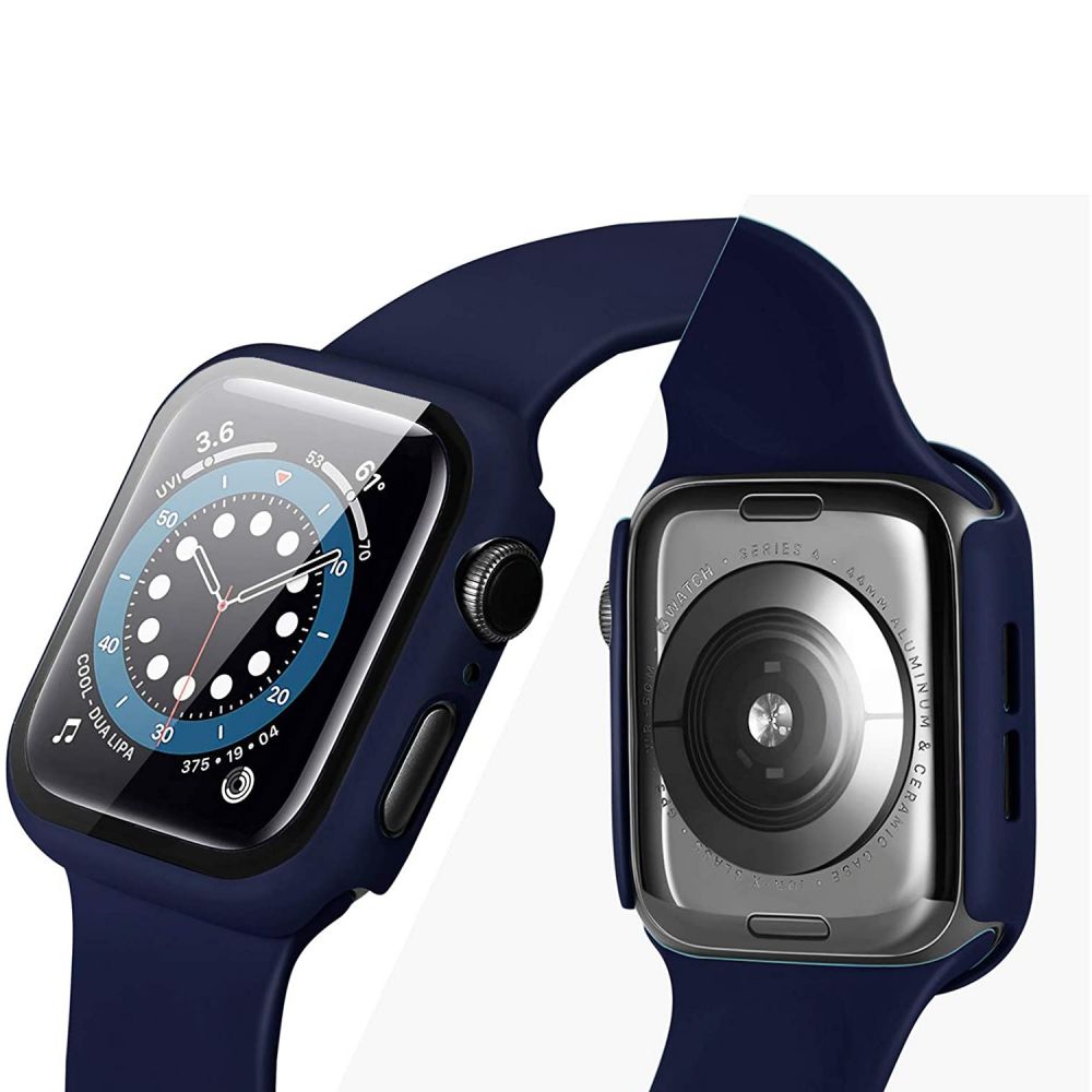 Dėklas Tech-Protect Defense360 Apple Watch 4/5/6/SE 1/2/3 (44mm) Juodas