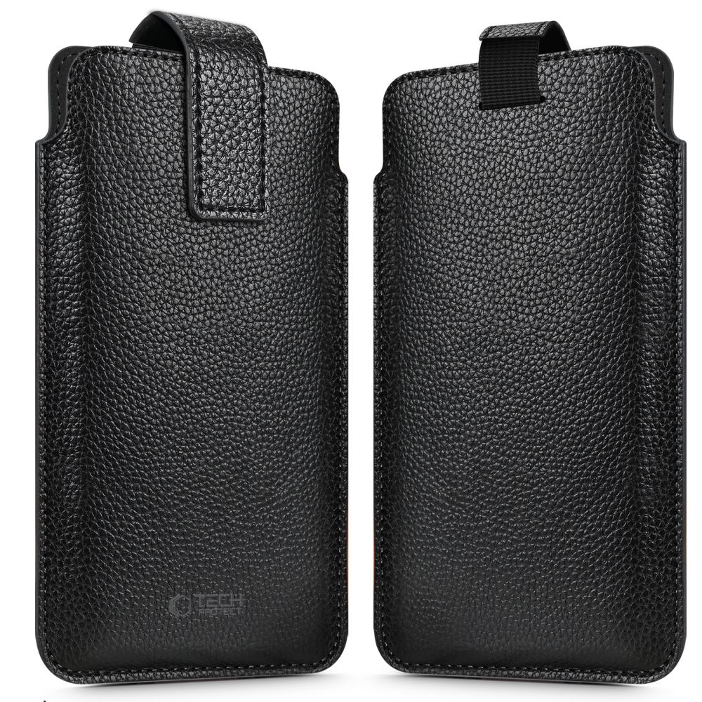 Universalus telefono dėklas Tech-Protect SM65 6.0-6.9'' Juodas/Juodas