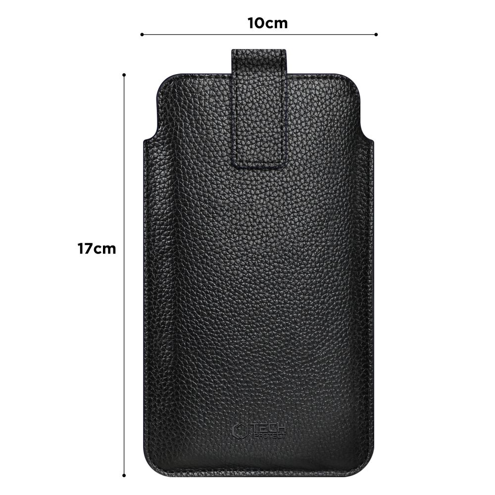 Universalus telefono dėklas Tech-Protect SM65 6.0-6.9'' Juodas/Juodas