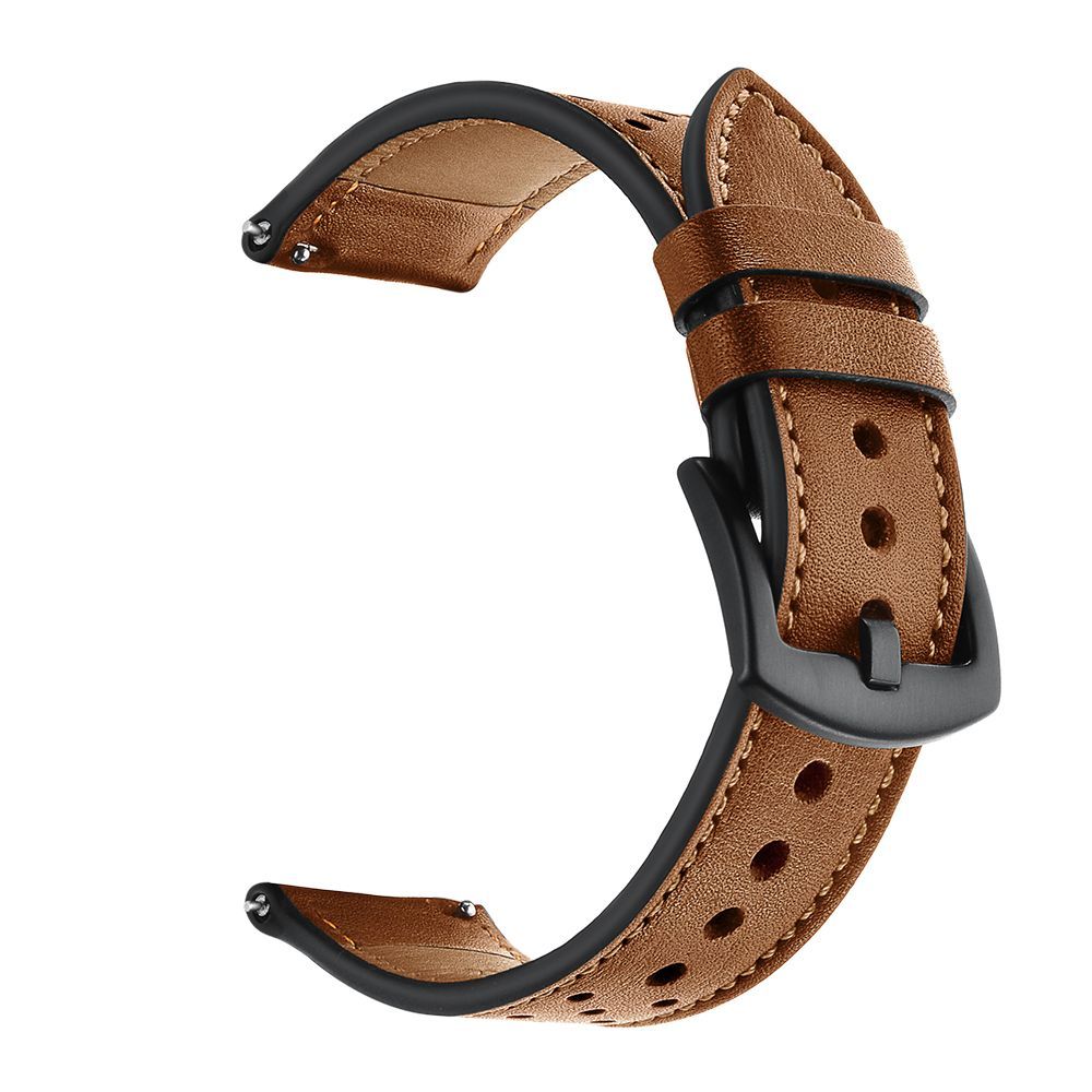 Dirželis Tech-Protect Leather Samsung Galaxy Watch 4 / 5 / 5 Pro / 6 / 7 / FE Brown