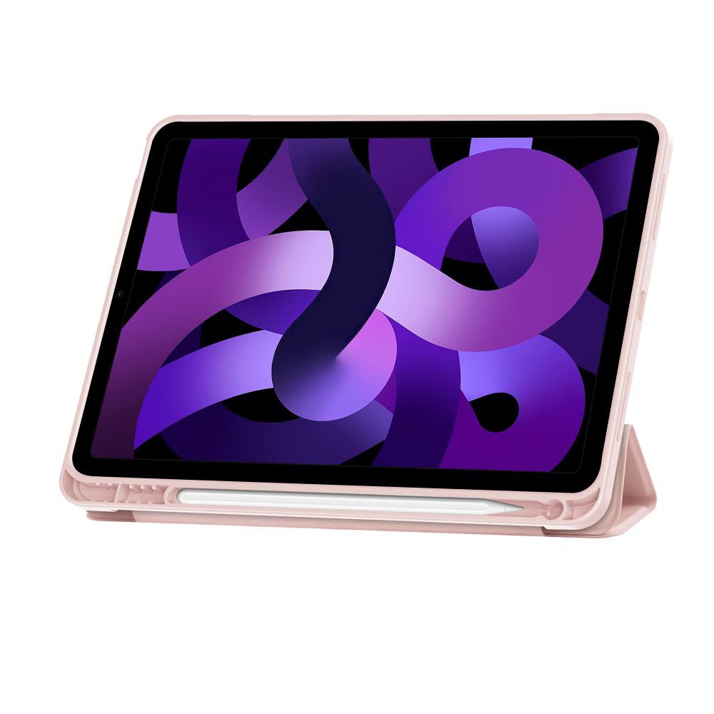 Dėklas Tech-Protect SmartCase Pen iPad Air 10.9" 4 / 5 (2020-2022) / 11" 6 / 7 / 8 (2024-2026), rožinis