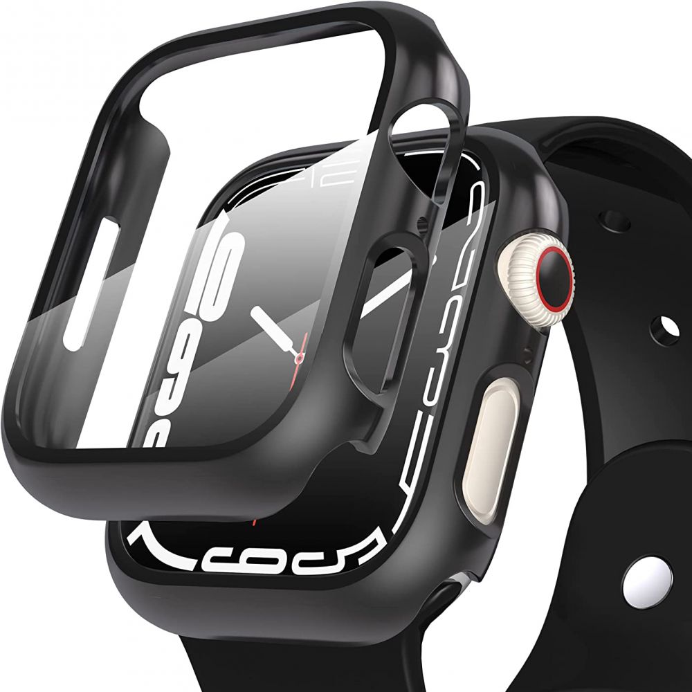 Dėklas Tech-Protect Defense360 Apple Watch 7/8/9 (45 mm) juodas