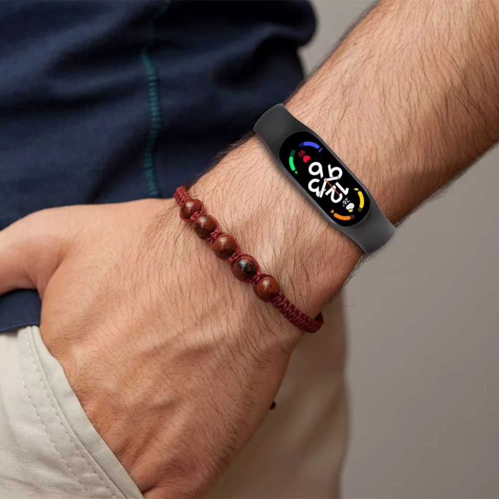 Dirželis Tech-Protect IconBand Xiaomi Mi Smart Band 5 / 6 / 7 / NFC Juoda