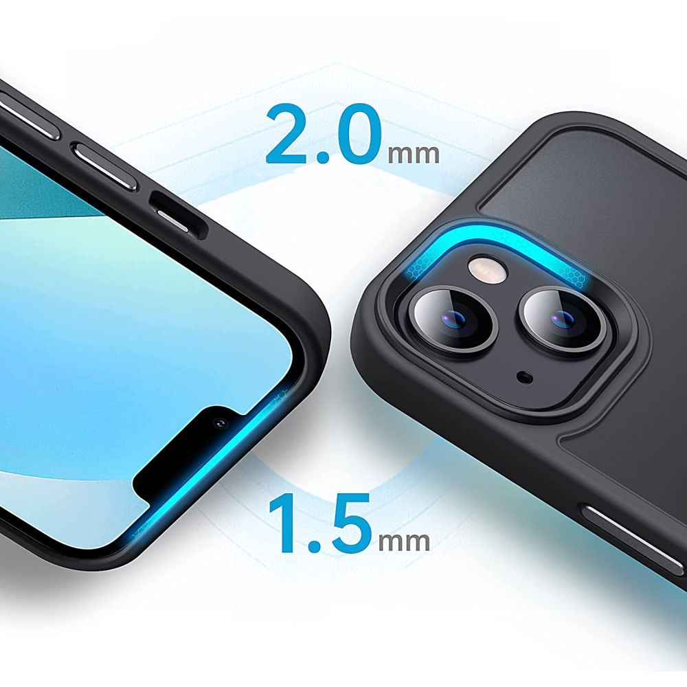 Dėklas Tech-Protect Magmat MagSafe iPhone 14 Pro Max, matinis juodas