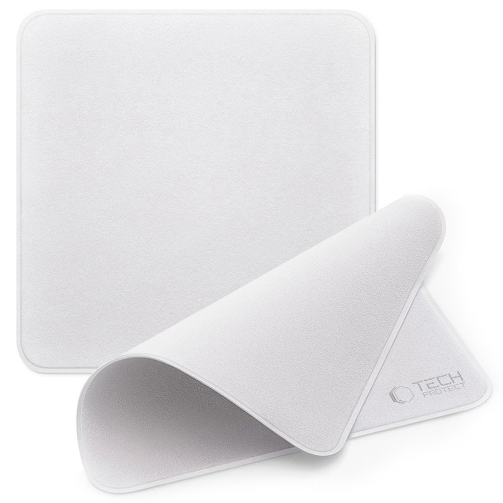Ekranų valymo šluostė Tech-Protect Polishing Cloth, 2 vnt., pilka