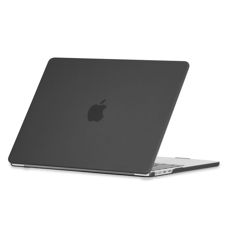 Dėklas Tech-Protect SmartShell MacBook Air 13 M2-M5 2023-2026, matinis juodas