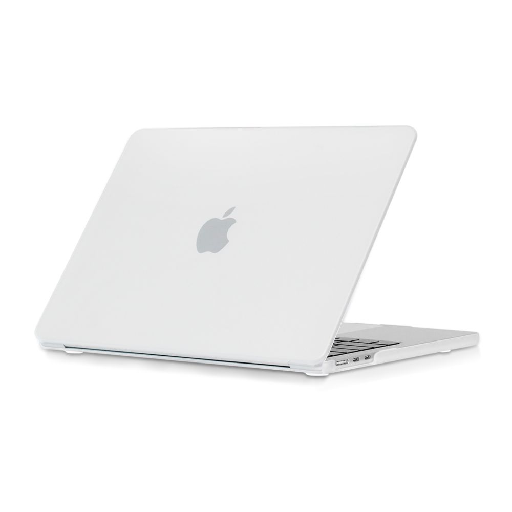 Dėklas Tech-Protect SmartShell MacBook Air 13 M2-M5 2023-2026, matinis skaidrus