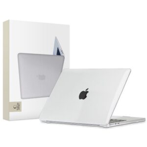Dėklas Tech-Protect SmartShell MacBook Air 13 M2-M5 2023-2026, skaidrus